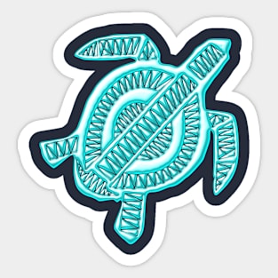 Ice Turtle Sticker